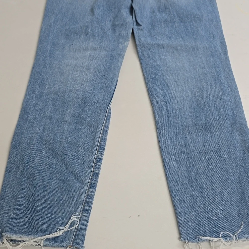 IRO • Genn Light Wash Distressed Chain Skinny Jeans